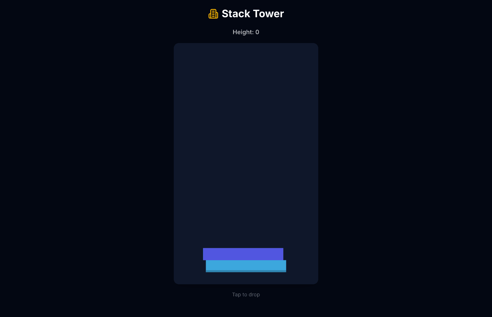 Stack Tower